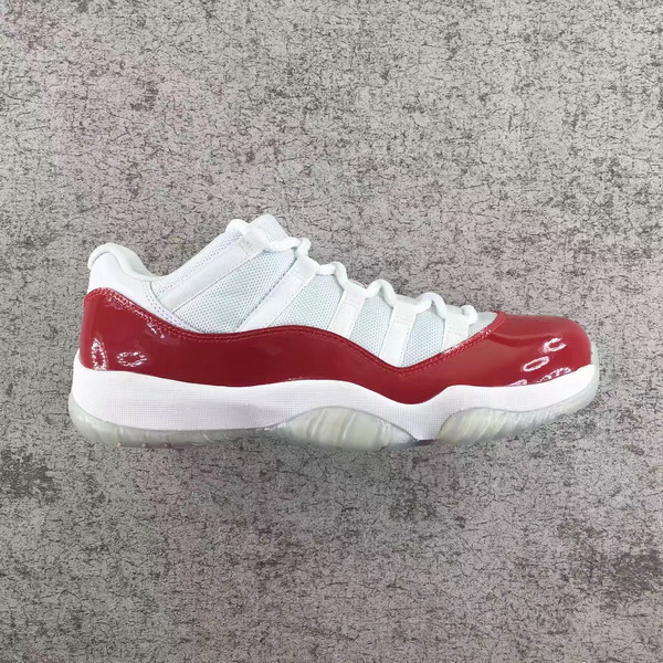 Authentic Air Jordan 11 Low Varsity Red